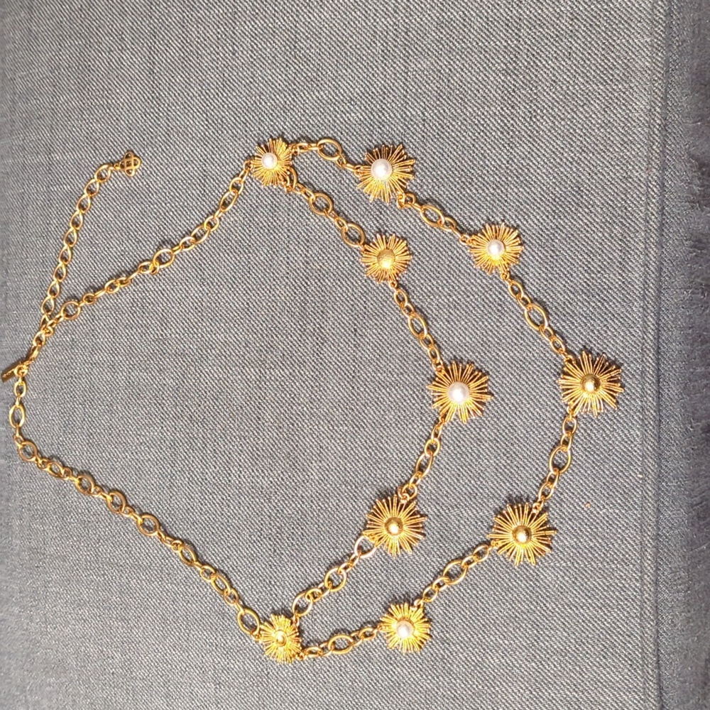 Oscar de la Renta Sun Pearl Necklace